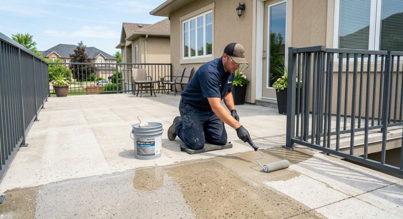 Stamped Concrete Sealing in Tacoma, WA