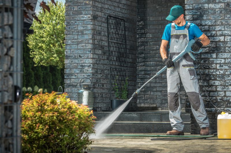 Local Patio Cleaning pros at work